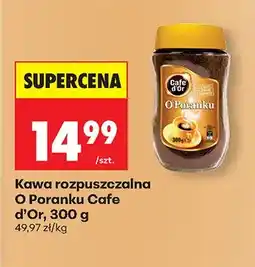 Biedronka Kawa rozpuszczalna O'Poranku Café d'Or oferta