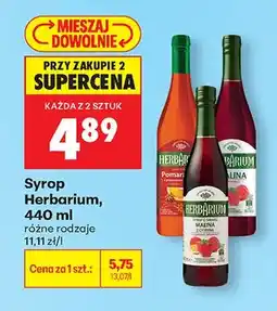 Biedronka Syrop Pomar różne rodzaje oferta