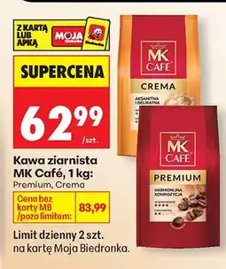 Biedronka Kawa ziarnista Premium oferta