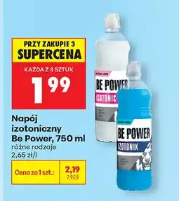Biedronka Napój izotoniczny różne rodzaje oferta