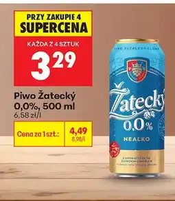 Biedronka Piwo bezalkoholowe 0,0% oferta