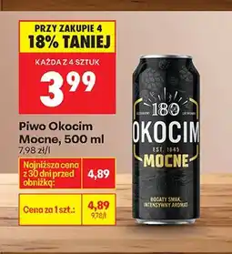 Biedronka Piwo Okocim Mocne oferta
