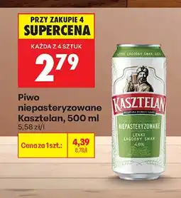 Biedronka Piwo niepasteryzowane oferta