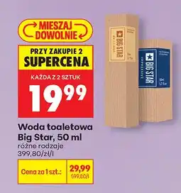 Biedronka Woda toaletowa Musk różne rodzaje oferta