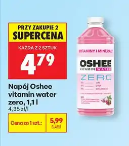 Biedronka Napój vitamin water zero oferta