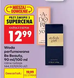 Biedronka Woda perfumowana różne rodzaje oferta