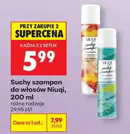 Biedronka Suchy szampon do włosów oferta