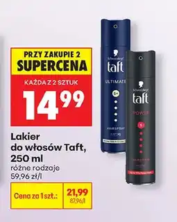 Biedronka Lakier do włosów Ultimate oferta