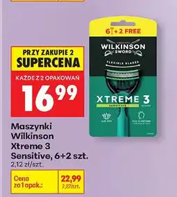 Biedronka Maszynki Xtreme 3 Sensitive oferta