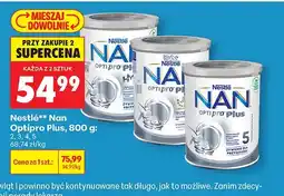Biedronka Mleko Nan Optipro Plus oferta