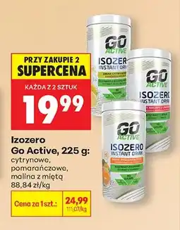 Biedronka Napój izotonicznyy Go Active cytrynowy oferta