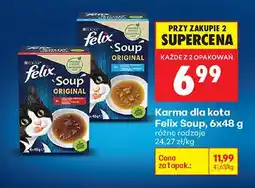 Biedronka Karma dla kota Soup różne rodzaje oferta