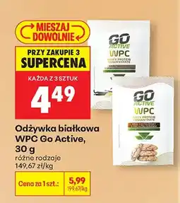 Biedronka Odżywka białkowa WPC różne rodzaje oferta