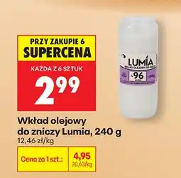Biedronka Wkład olejowy do zniczy -96 oferta