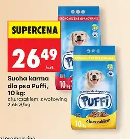 Biedronka Karma sucha dla psa z kurczakiem, z wołowiną oferta