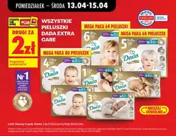 Biedronka Pieluszki Extra Care mega paka 64 szt oferta