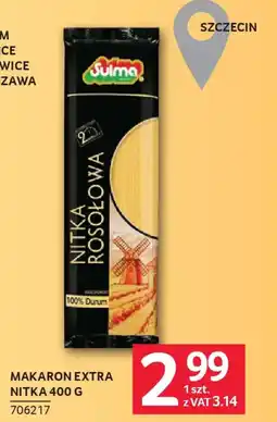 Selgros Makaron extra nitka oferta