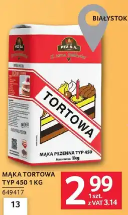 Selgros Mąka tortowa typ 450 oferta