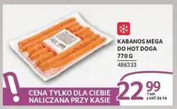 Selgros Kabanos mega do hot doga oferta