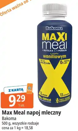 E.Leclerc Max Meal napoj mleczny Bakoma oferta
