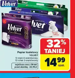 Carrefour Velvet Papier toaletowy oferta