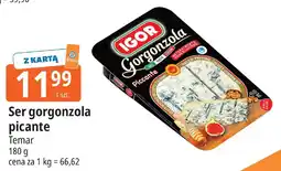 E.Leclerc Ser gorgonzola picante Temar oferta