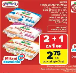 Carrefour Serek Twój Smak Piątnica oferta