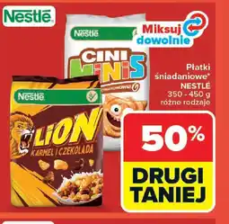 Carrefour Nestle Płatki śniadaniowe oferta