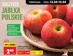 Biedronka Jabłko polskie czerwone na wagę oferta