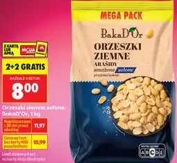 Biedronka Orzeszki ziemne solone BakaD'Or oferta