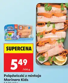 Biedronka Polędwiczki z mintaja Marinero Kids oferta