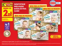 Biedronka WSZYSTKIE PIELUSZKI DADA EXTRA CARE oferta