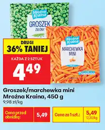 Biedronka Groszek/marchewka mini Mroźna Kraina oferta