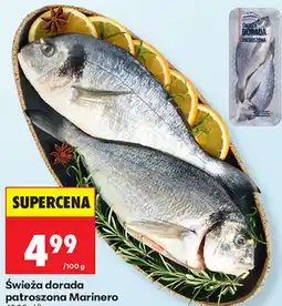 Biedronka Świeża dorada patroszona Marinero oferta
