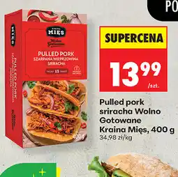 Biedronka Pulled pork sriracha Wolno Gotowane Kraina Mięs oferta