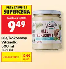 Biedronka Olej kokosowy Vitanella oferta