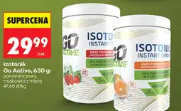Biedronka Izotonik Go Active, 630 g: pomarańczowy, truskawka z miętą oferta