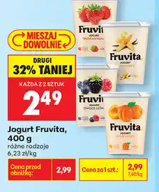 Biedronka Jogurt Fruvita oferta