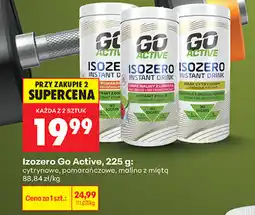 Biedronka Izozero Go Active, 225 g: cytrynowe, pomarańczowe, malina z miętą oferta