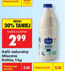 Biedronka Kefir naturalny Mleczna Dolina oferta