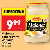 Biedronka Majonez dekoracyjny Winiary oferta