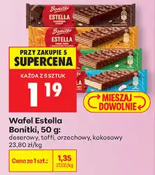 Biedronka Wafel Estella Bonitki oferta