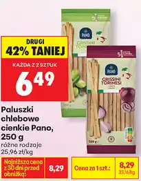 Biedronka Paluszki chlebowe cienkie Pano oferta