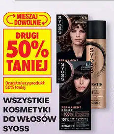 Biedronka WSZYSTKIE KOSMETYKI DO WŁOSÓW SYOSS oferta