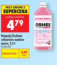 Biedronka Napój Oshee vitamin water zero oferta