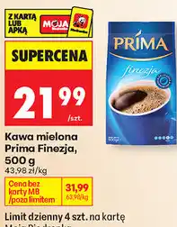 Biedronka Kawa mielona Prima Finezja oferta