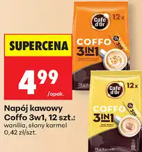 Biedronka Napój kawowy Coffo 3w1, 12 szt.: wanilia, słony karmel oferta