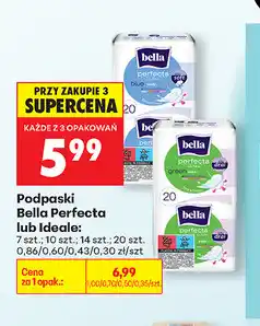 Biedronka Podpaski Bella Perfecta oferta