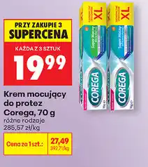 Biedronka Krem mocujący do protez Corega oferta