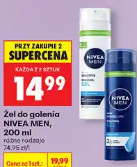 Biedronka Żel do golenia NIVEA MEN oferta